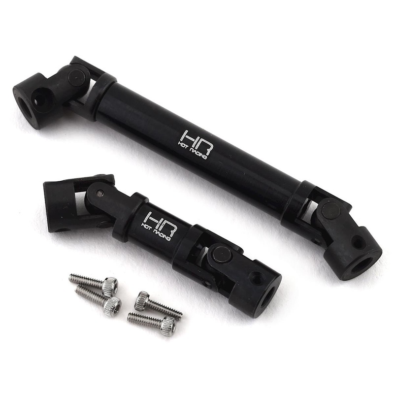 HOT RACING SXTF3701 Axial SCX24 Deadbolt Aluminum Steel Center Driveshaft