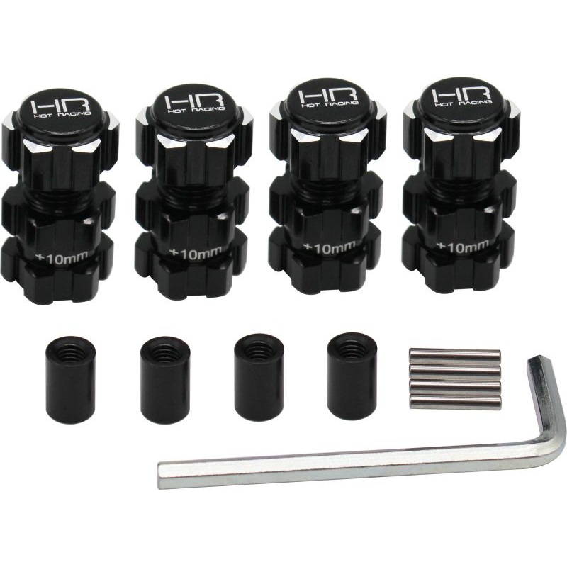 HOT RACING TFF17XT01 17mm Hex Hubs Aluminum