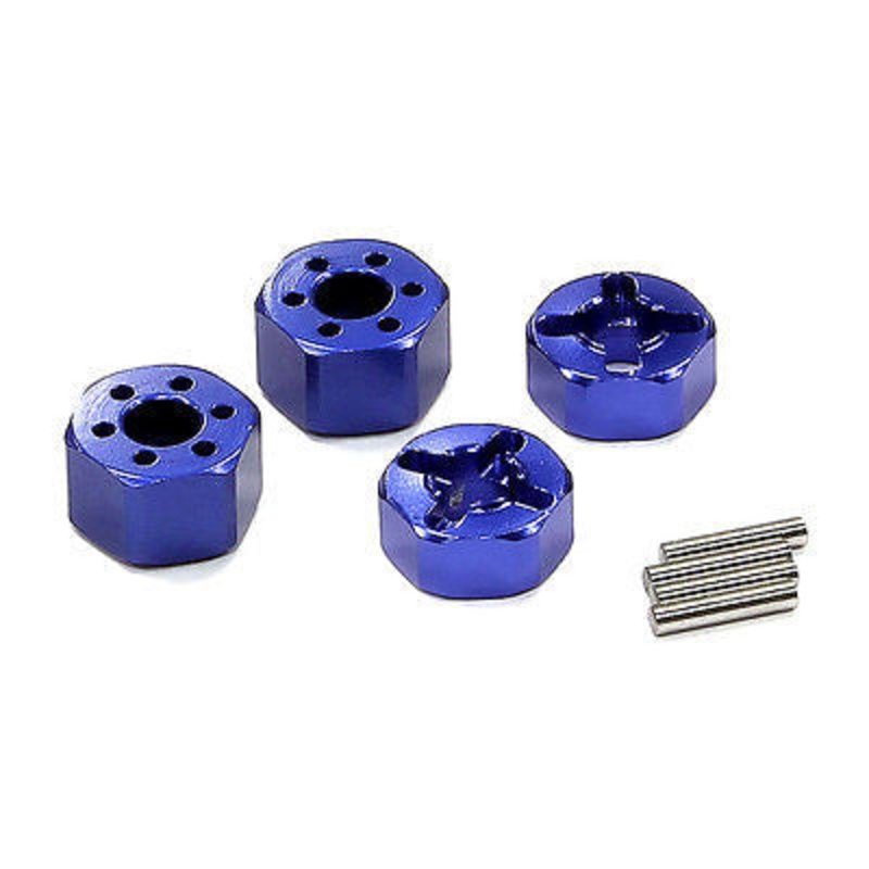 INTEGY T8065BLUE Wheel Hub Traxxas Rustler Slash 2WD