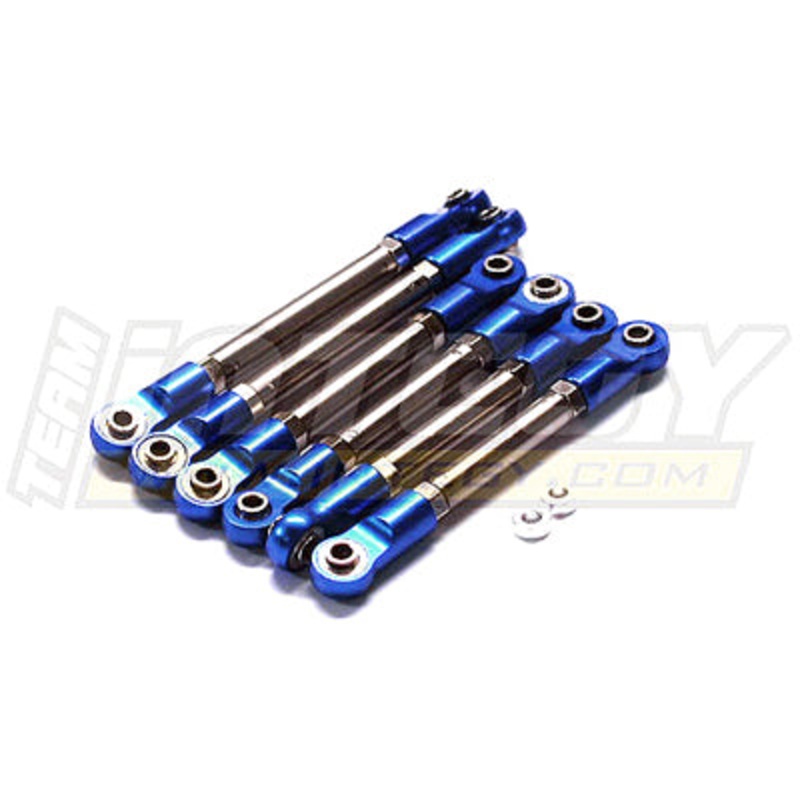 INTEGY T8072BLUE Titanium Turnbuckle Set Rustler Stampede 2WD