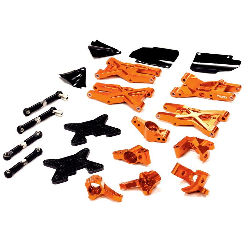 INTEGY T8683ORANGE Suspenion Kit HPI Ken Block & WR8 3.0