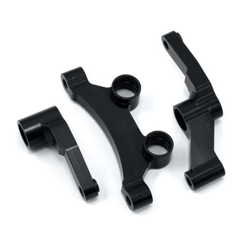 STRC STC91391BK ST Racing Concepts B5/B5M Aluminum HD Steering Bellcrank Set (Black)