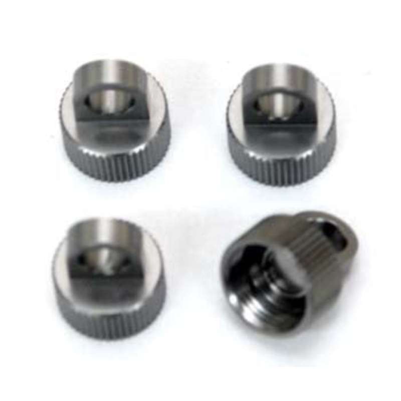 STRC STA80035GM Shock Caps Axial Wraith (Gun Metal)