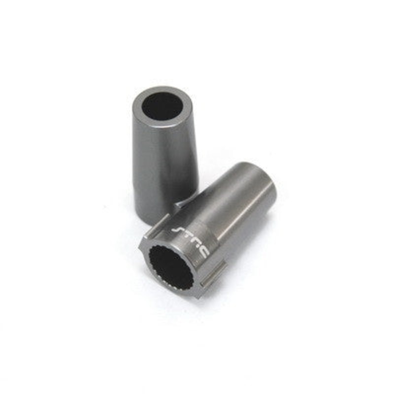 STRC STA80071GM Rear Lock Outs Axial Wraith (Gun Metal)