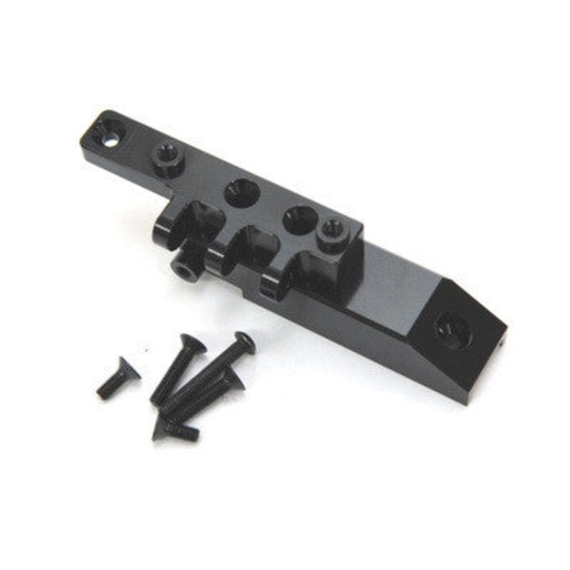 STRC STA80072FBK Front Servo Mount Block/Upper Link Mount Axial Wraith (Black)