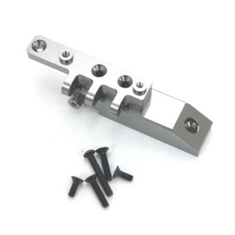 STRC STA80072FGM Front Servo Mount Block/Upper Link Mount Axial Wraith (Gun Metal)