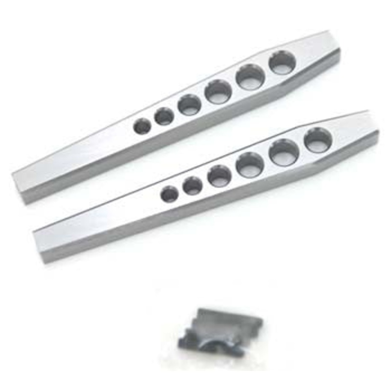 STRC STA80083LGM Lower Suspension Links Axial Wraith (Gun Metal)