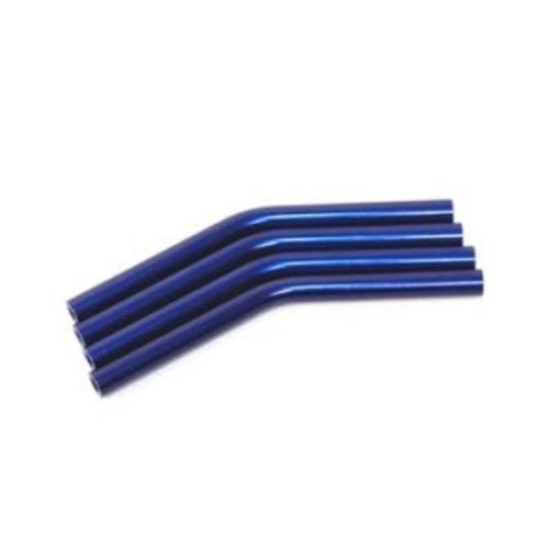 STRC STA30446B Custom Threaded Middle Bend 30 Degree Suspension Links (Blue)