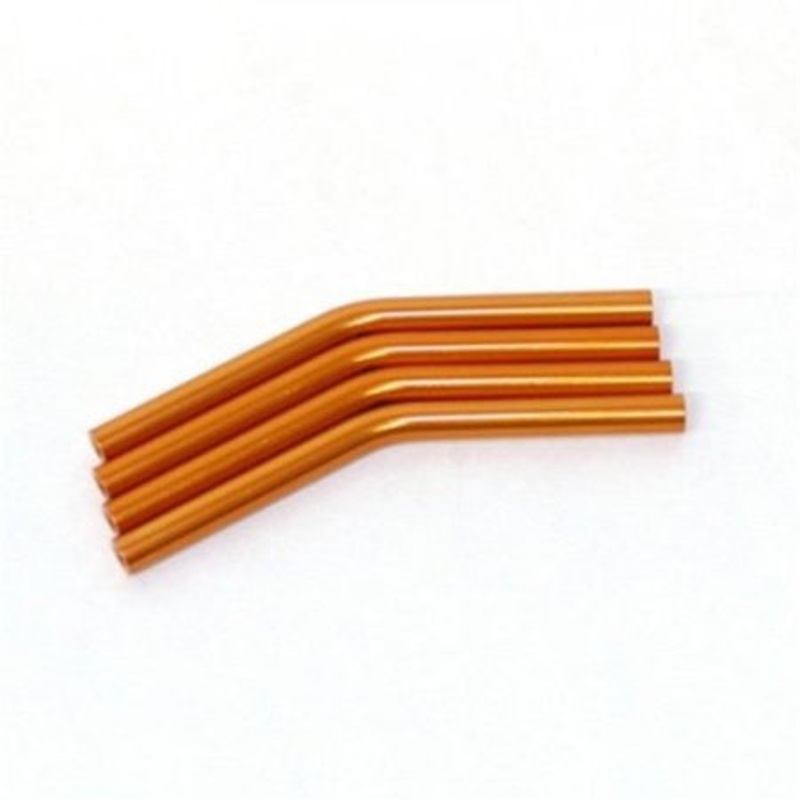 STRC STA30446O Custom Threaded Middle Bend 30 Degree Suspension Links (Orange)