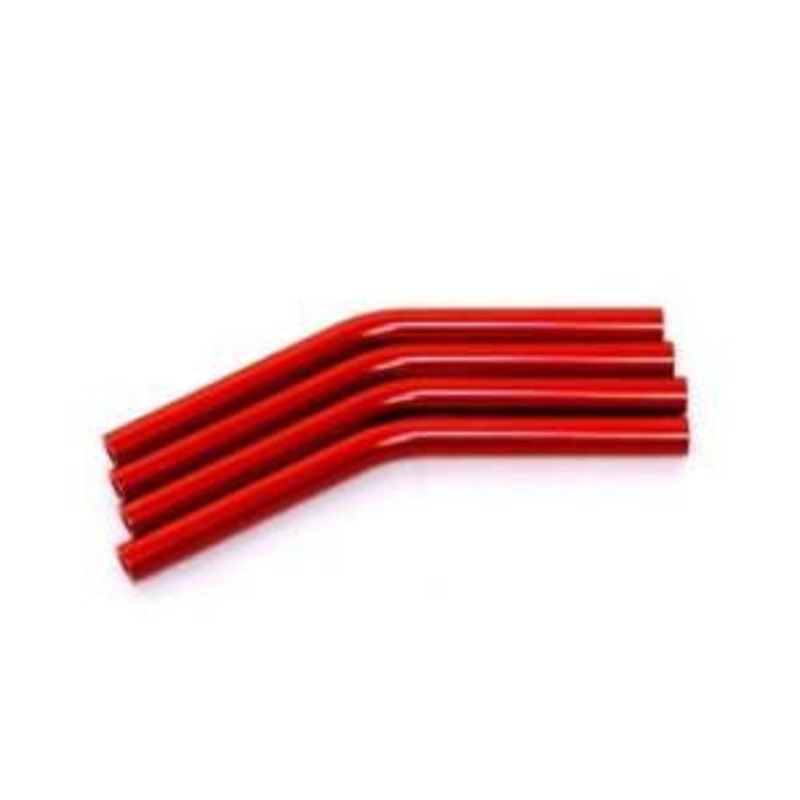 STRC STA30446R Custom Threaded Middle Bend 30 Degree Suspension Links (Red)