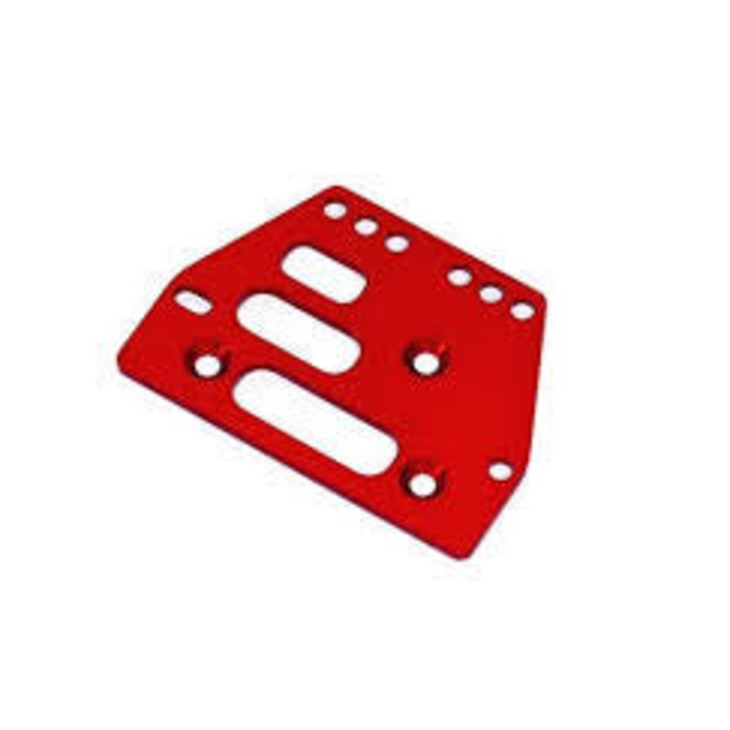 STRC STA30485R Adjustable Rear 4 Link Plate (Red) Axial AX10 Scorpion