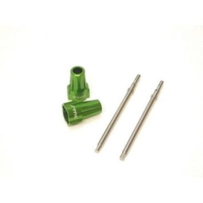 STRC STA30494G Axle-Lock out with Steel Driveshafts 1 Pair (Green)