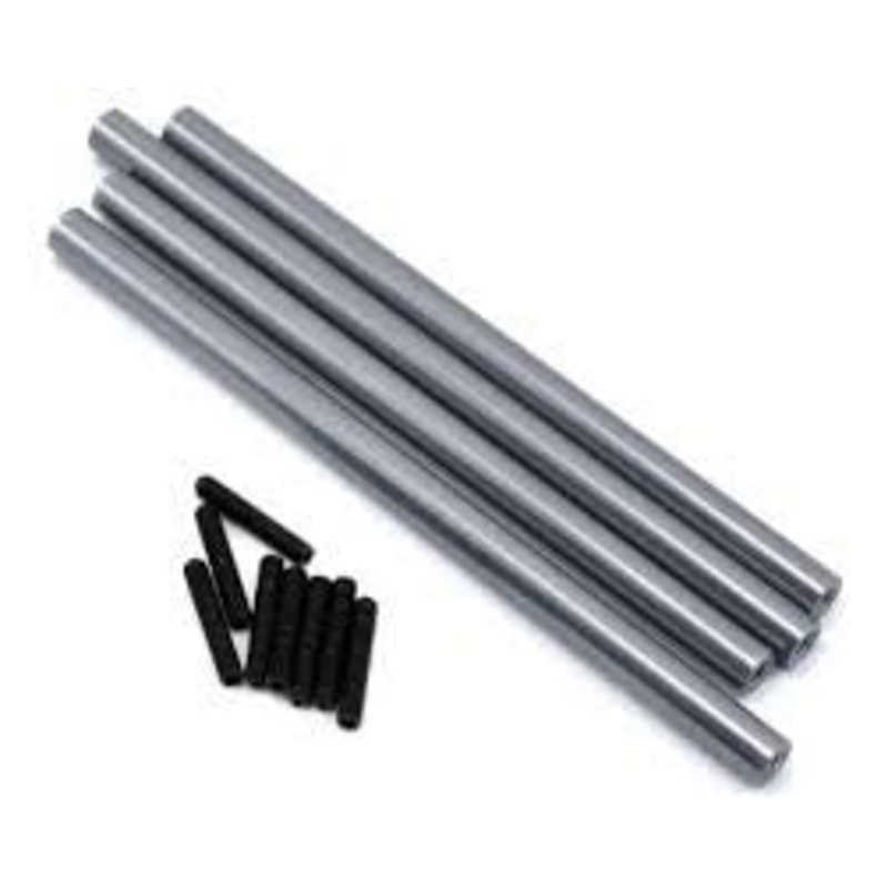 STRC STA30518GM Front/Rear Lower Susp Links Kit SCX10 (Gun Metal)