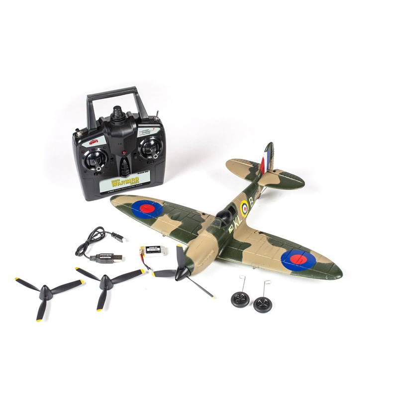 RAGE RGRA1303 Supermarine Spitfire Micro RTF Airplane w/PASS