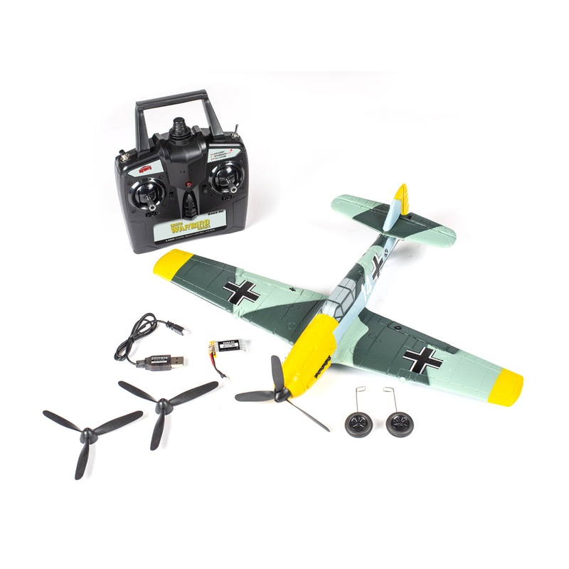 RAGE RGRA1304 Messerschmitt Bf 109 Micro RTF Airplane w/PASS