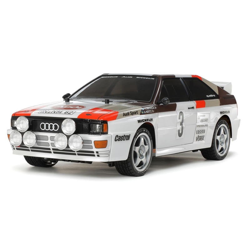TAMIYA 51615 Audi Quattro A2 Body Set (Clear)