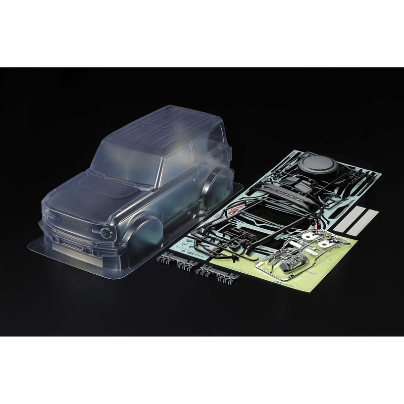 TAMIYA 51687 1/10 Scale RC Ford Bronco 2021 Body Parts Set