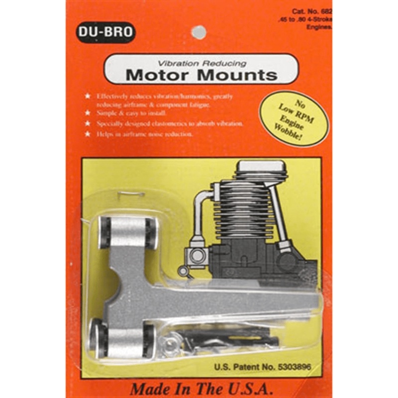 DUBRO 682 Motor Mount .45-.80 4-Stroke