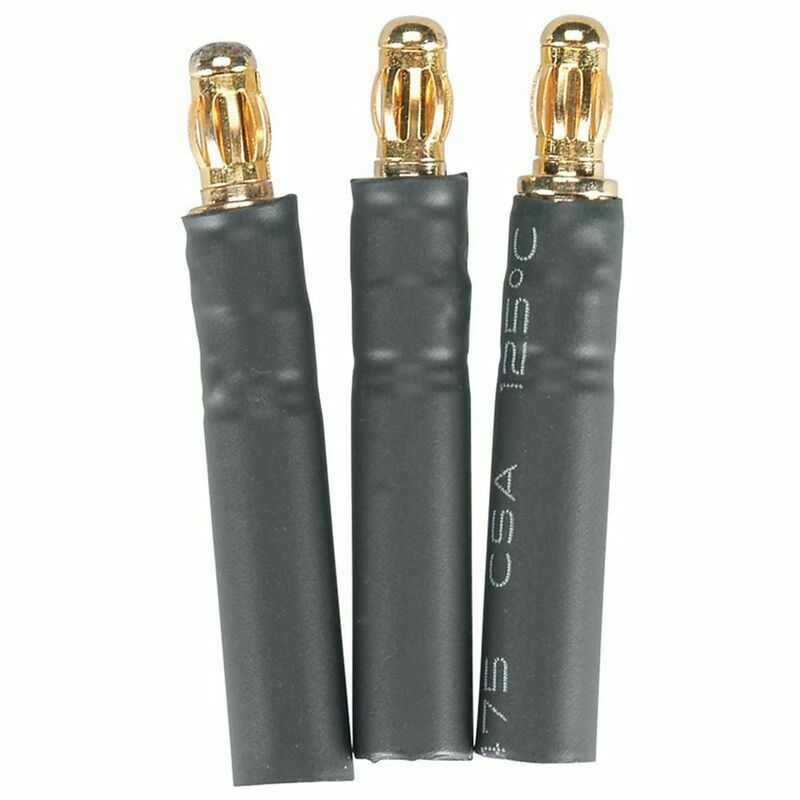 GREAT PLANES GPMM3121 Bullet Adapter 3.5mm Male/4mm Female (3)