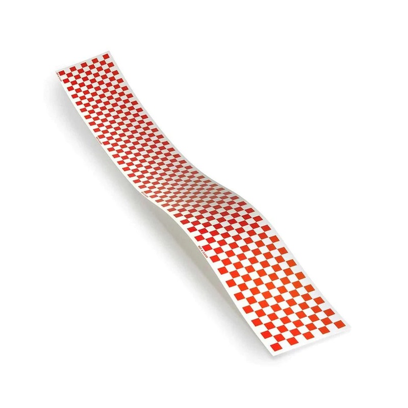 TOP FLITE TOPQ4111 Check Trim MonoKote Red White