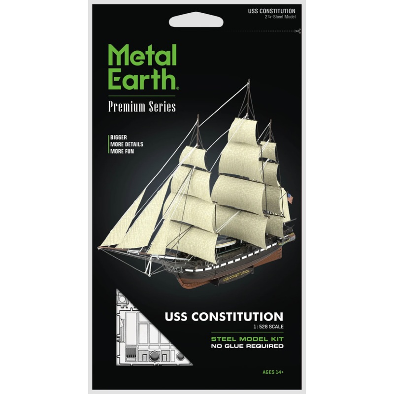 Metal Earth - USS Constitution (Premium Service)
