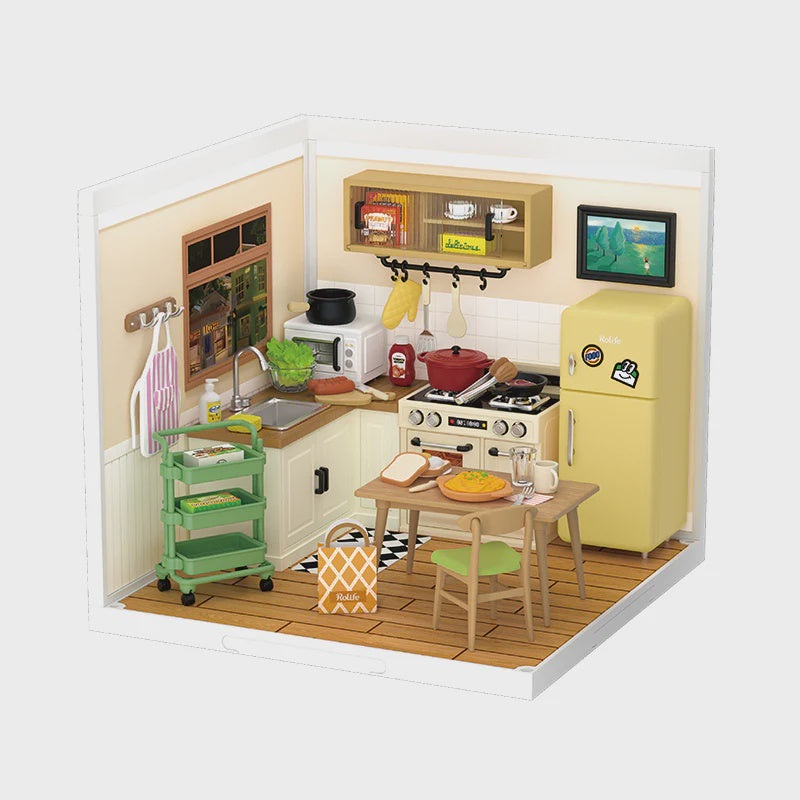 Robotime - DIY - Super Creator - Happy Meals Kitchen