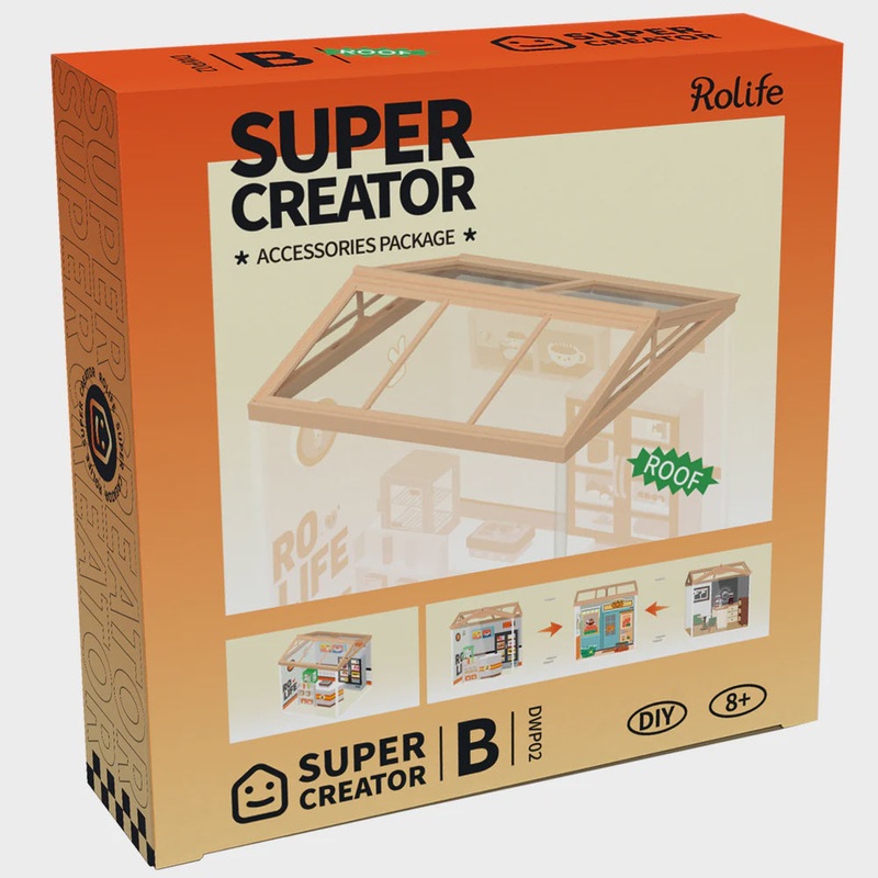 Robotime - Super Store - Roof B