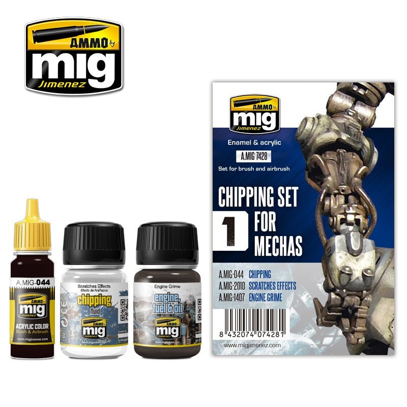AMMO - 7428 Chipping Set For Mechas