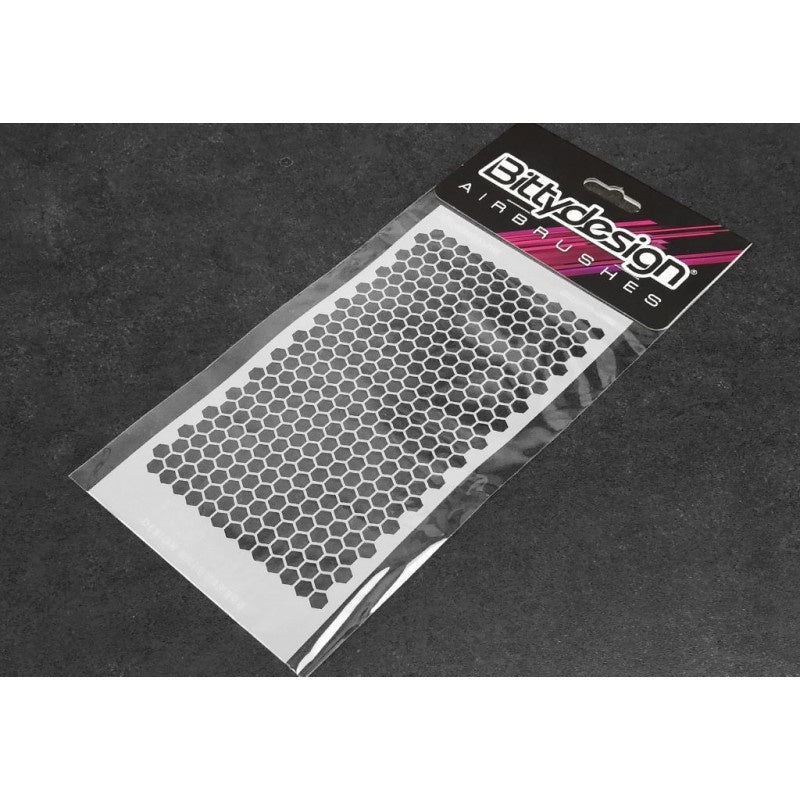 Bittydesign - Vinyl Stencil - Honeycomb V1 Small