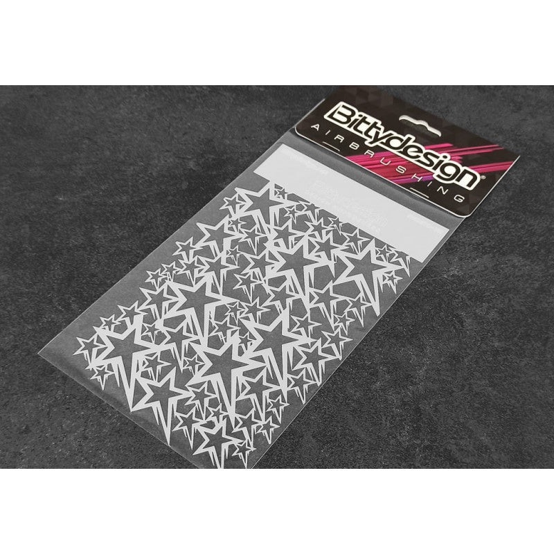 Bittydesign - Vinyl Stencil - Stars V1