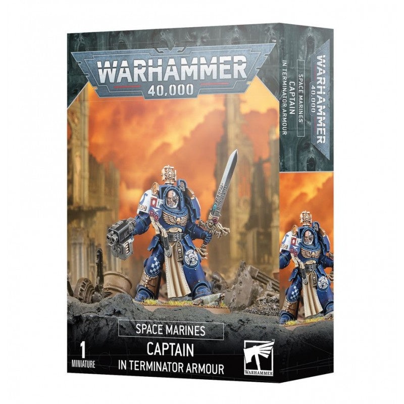 GW - Warhammer 40k Space Marines: Captain In Terminator Armour (48-92)