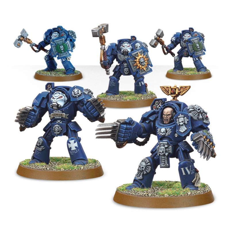 GW - Warhammer 40k Space Marines: Terminator Assault Squad  (48-34)