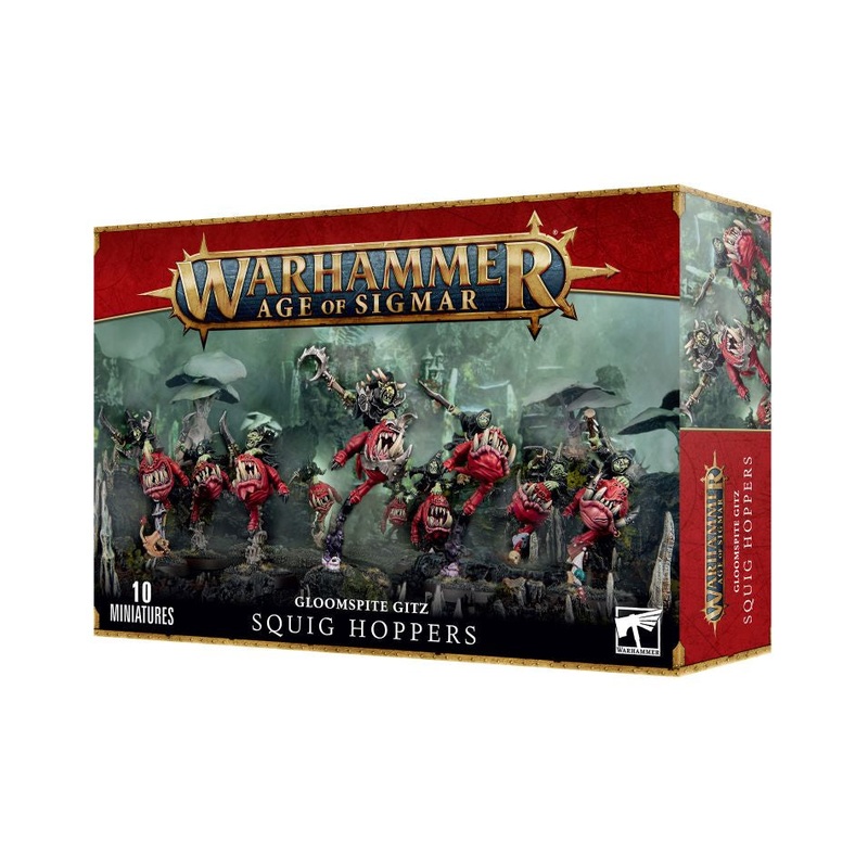 GW - Warhammer AOS Gloomspite Gitz: Squig Hoppers  (89-44)