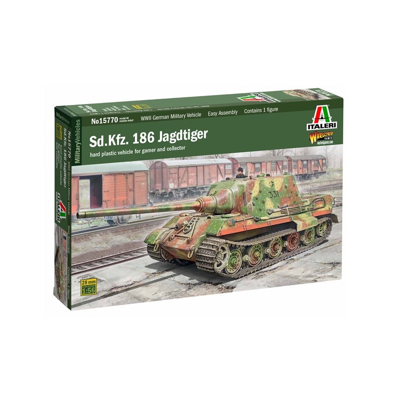 Italeri - 1/56 Sd.Kfz. 186 Jagdtiger