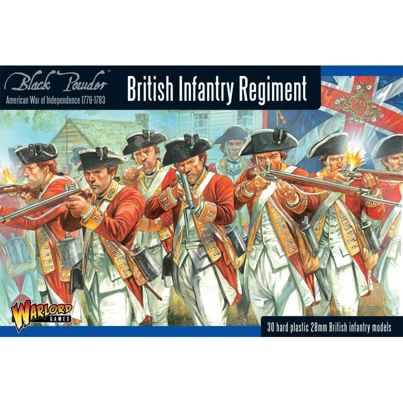 Warlord - Black Powder  British Infantry Regiment