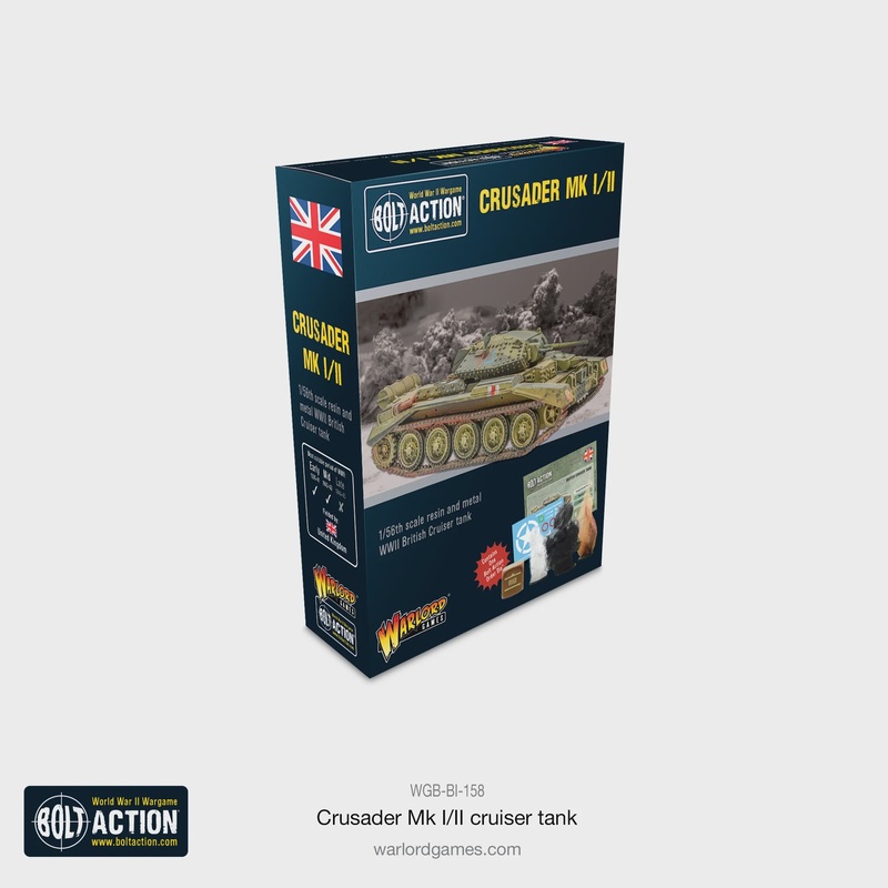 Warlord - Bolt Action  Crusader Mk I/II Cruiser Tank
