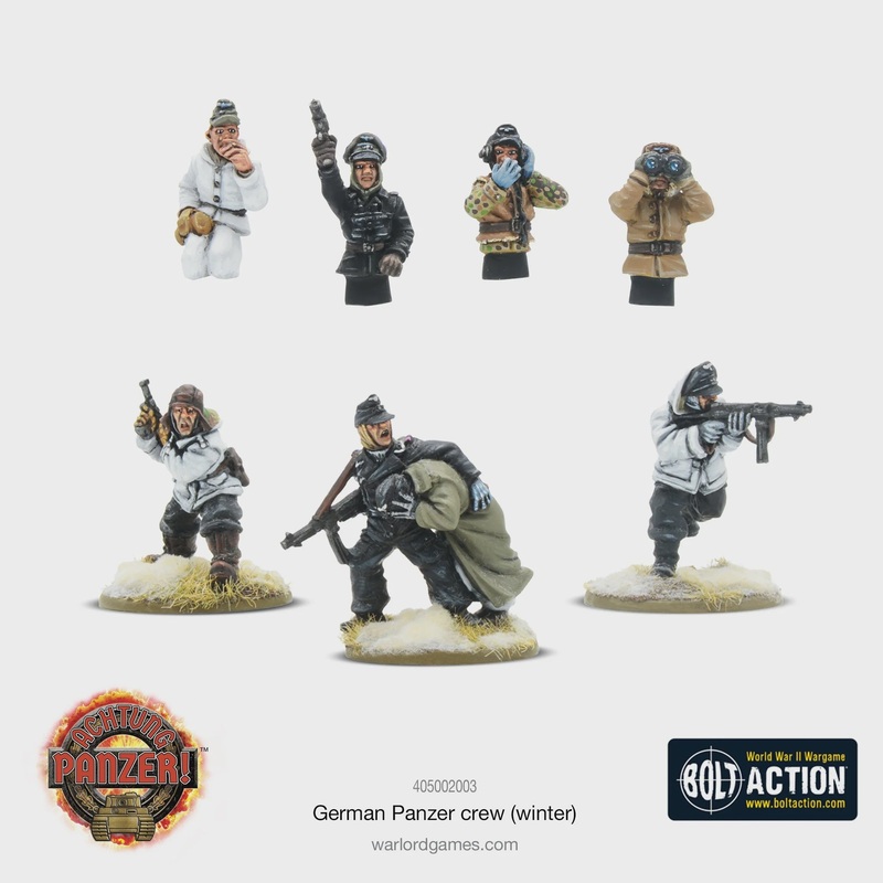 Warlord - Bolt Action German Panzer Crew (Winter)