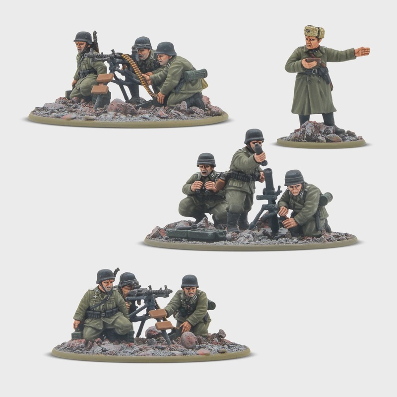 Warlord - Bolt Action  German Veterans Heavy Weapons Platoon