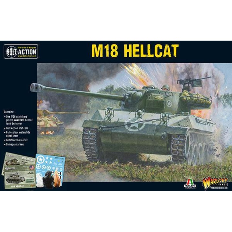Warlord - Bolt Action  M18 Hellcat