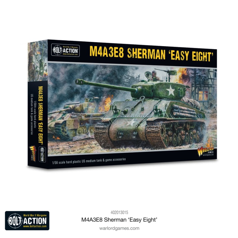 Warlord - Bolt Action  M4A3E8 Sherman Easy Eight