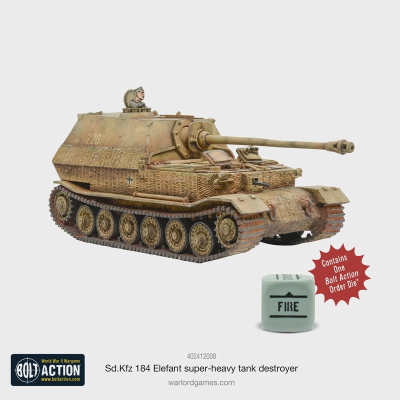 Warlord - Bolt Action Sd.Kfz 184 Elefant Super-Heavy Tank Destroyer