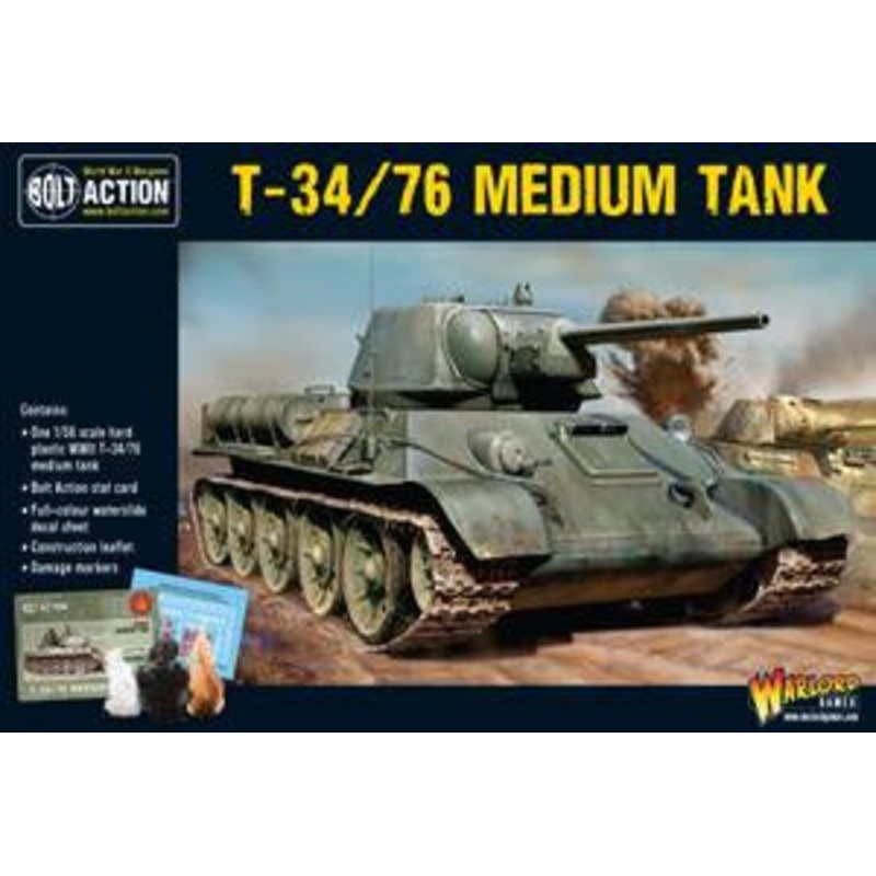 Warlord - Bolt Action  T34/76 Medium Tank