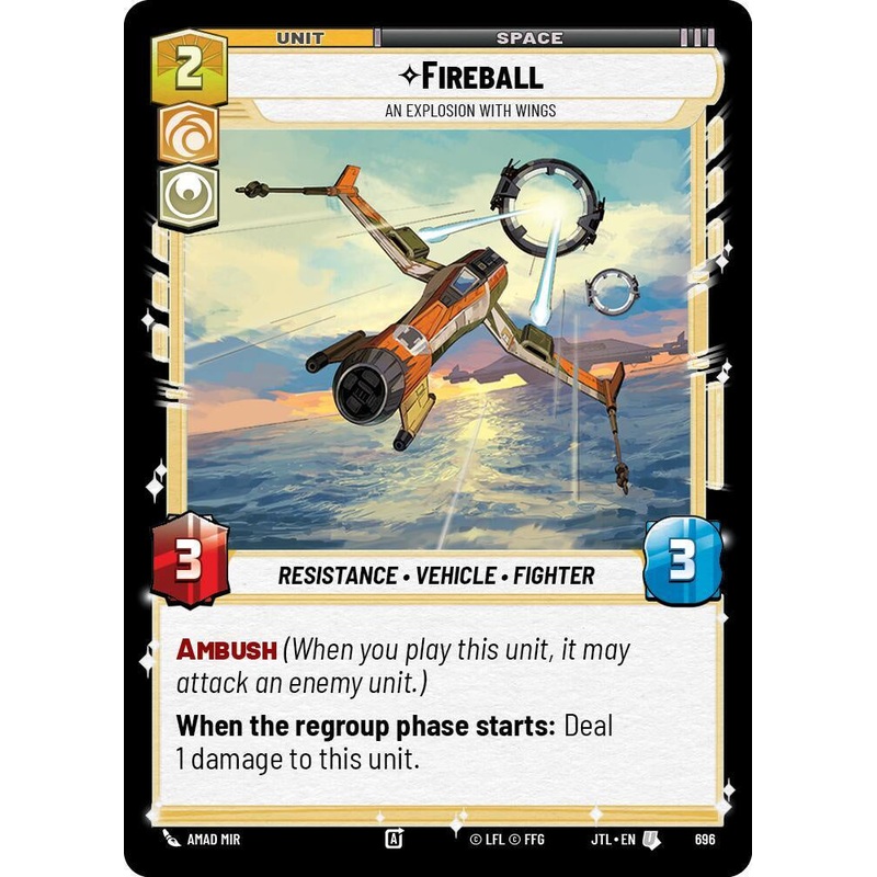 SWU - Fireball - An Explosion with Wings  (696) (Foil)