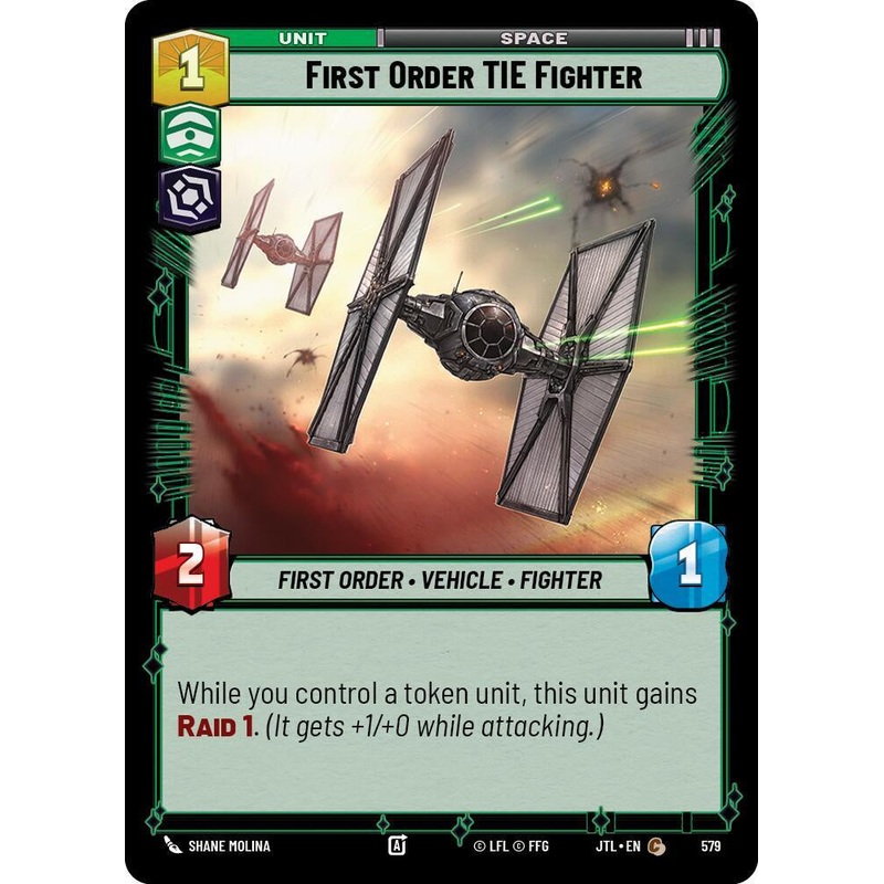 SWU - First Order TIE Fighter  (579) (Foil)