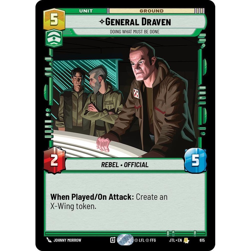 SWU - General Draven - Doing What Must Be Done  (615) (Foil)