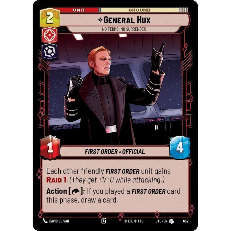 SWU - General Hux - No Terms, No Surrender  (632) (Foil)