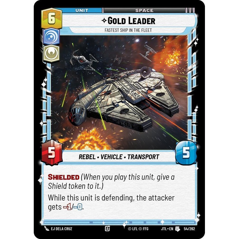 SWU - Gold Leader - Fastest Ship in the Fleet  (054/262)