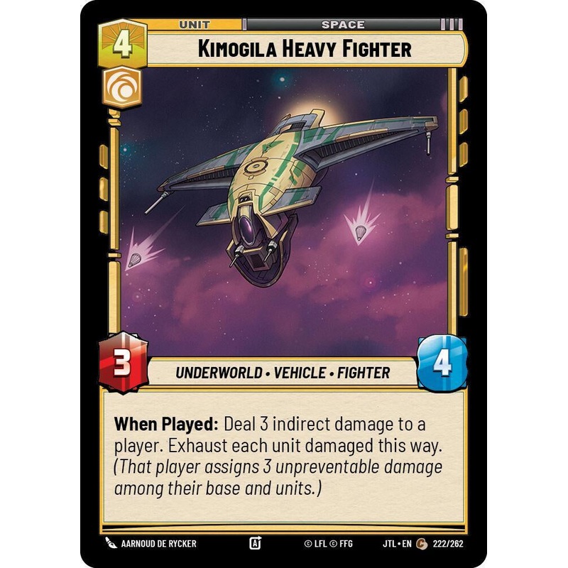 SWU - Kimogila Heavy Fighter  (222/262)