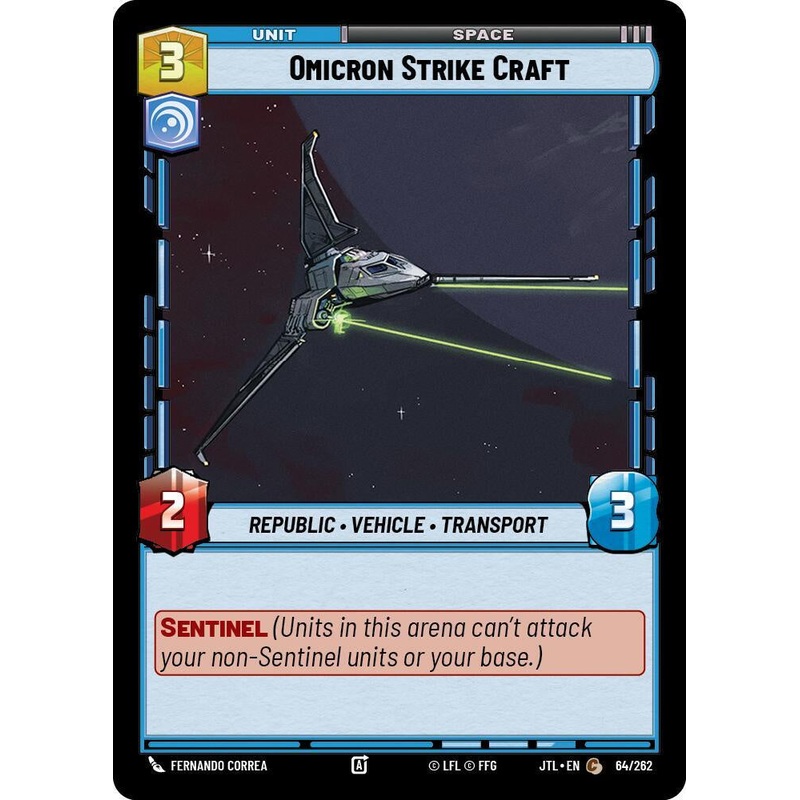 SWU - Omicron Strike Craft  (064/262)