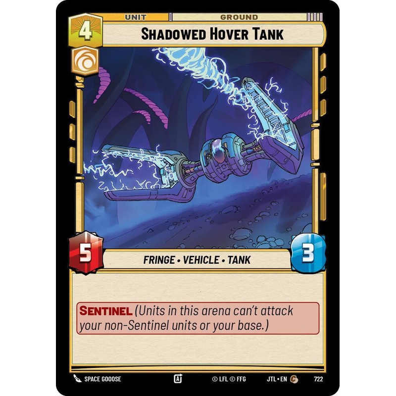 SWU - Shadowed Hover Tank  (722) (Foil)